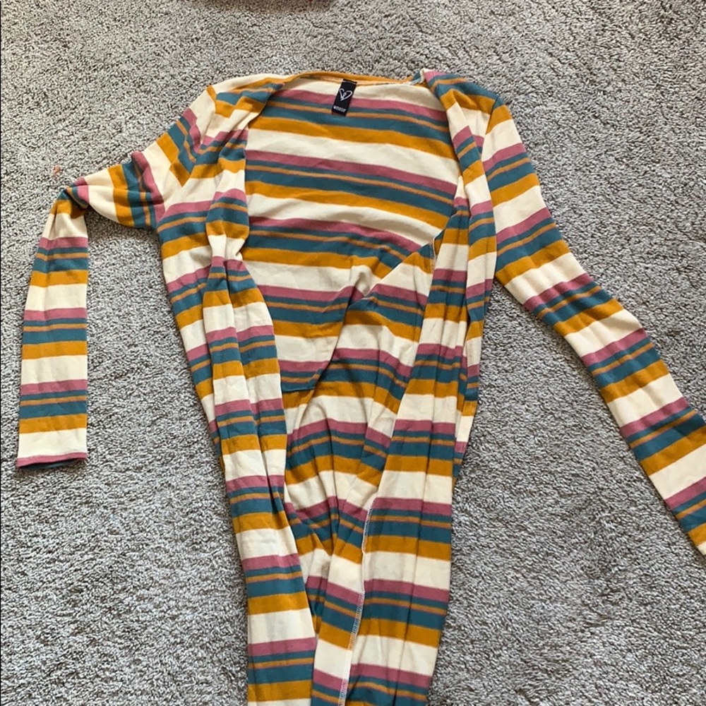 Extra long cardigan
